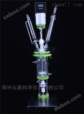 长沙GR-50L高硼硅玻璃反应釜