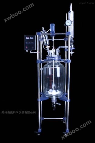合肥S212-1L自动调速双层玻璃反应釜