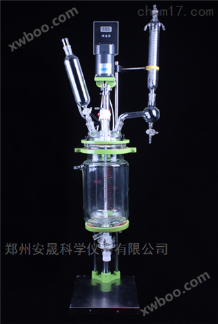 雅安S212-1L大容量玻璃反应釜