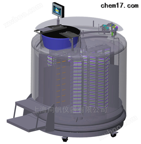 大口径存储型液氮容器