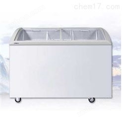 海尔电器透明门展示柜卧式饮料冷冻冷藏冰柜