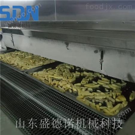 速冻薯条薯片加工生产线 红薯条(干)加工设备