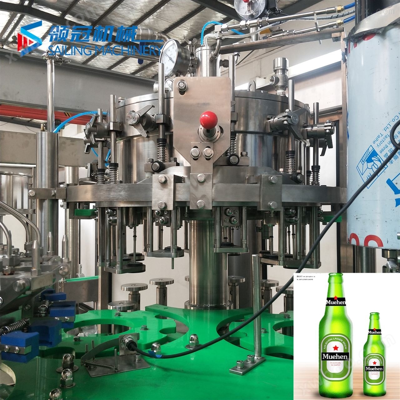 啤酒灌装机 大型精酿生啤灌装生产线