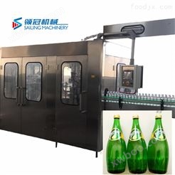 碳酸饮料灌装机 玻璃瓶含气饮料 灌装生产线