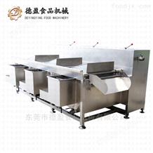 DY-2900食堂果蔬清洗设备全自动三槽洗菜机德盈机械