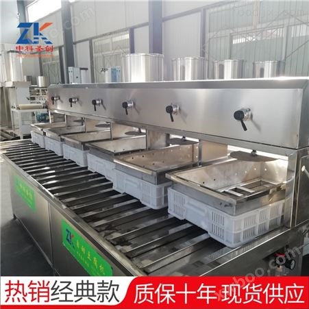 中科圣创北京自动卤水大豆腐机器多少钱 豆腐生产线
