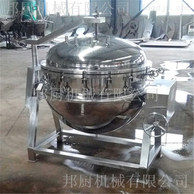 *厨房炒制设备-大型可倾夹层锅