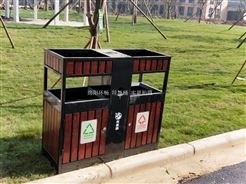 重庆巴南区户外垃圾桶 公园垃圾箱 分类垃圾桶