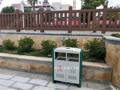 重庆大渡口区垃圾桶 公园垃圾箱 金属垃圾桶