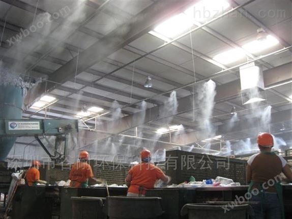 工厂喷雾降温加湿的机组特点