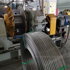 铁财机械生产2T碳钢扁条轴动式涨缩收线机