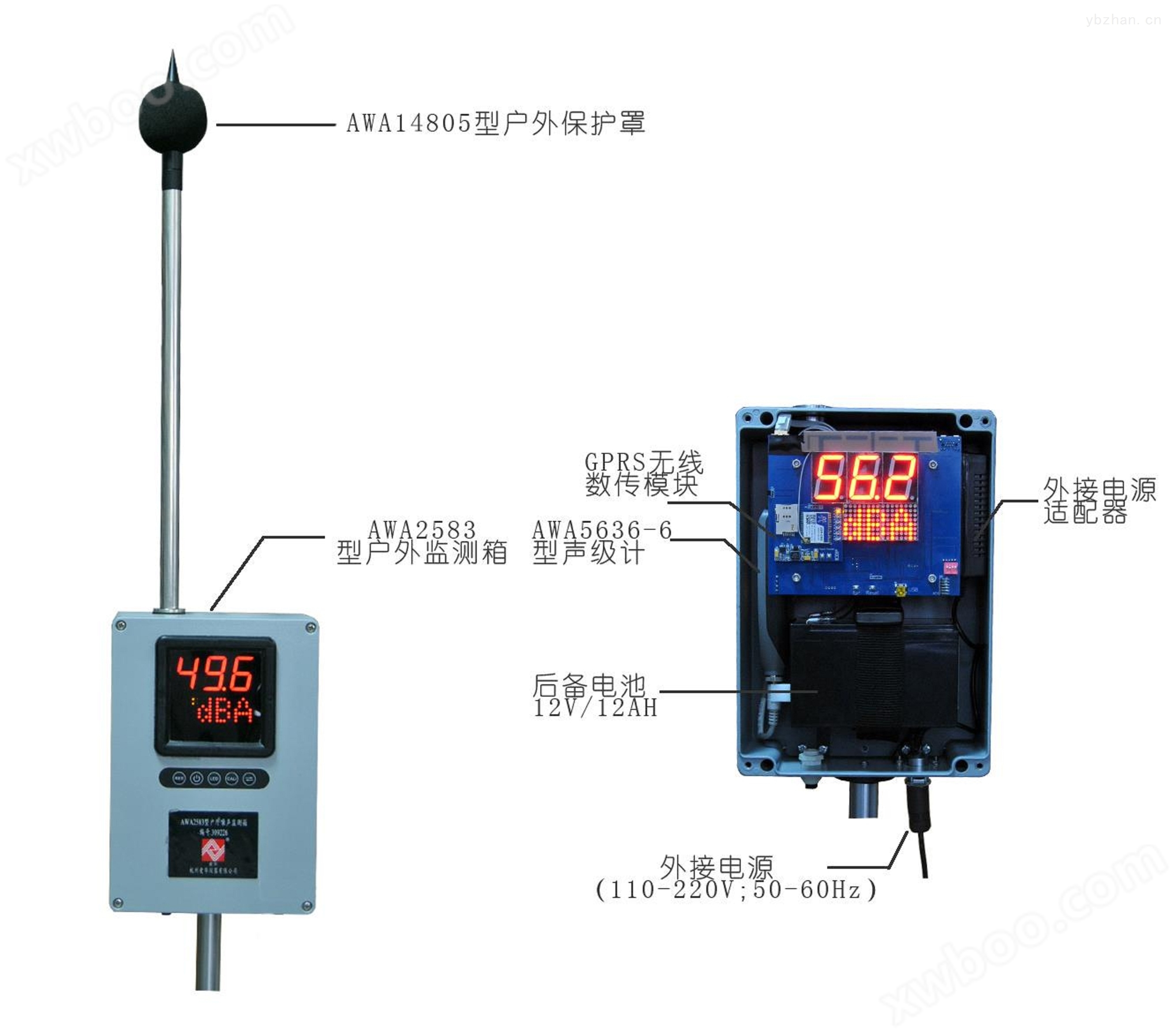 AWA6218S型环境噪声自动监测系统