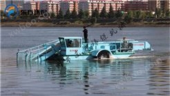 河南南阳市西峡水务局购买的DF-GC85型全自动割草船