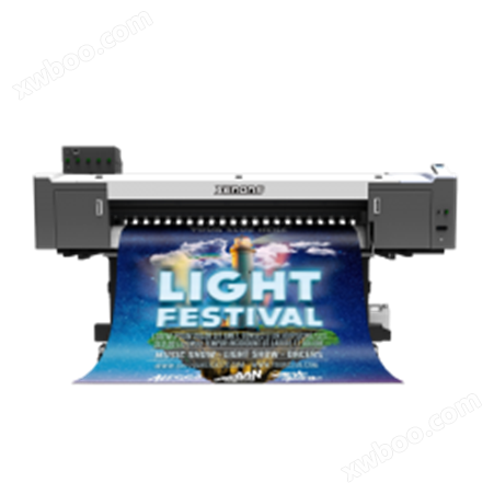 X3S 1.8m UV打印机 装配3个i3200-U喷头高速UV卷对卷