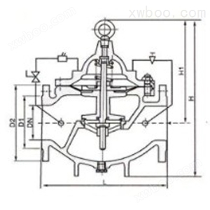 700X多功能水泵控制阀(图1)