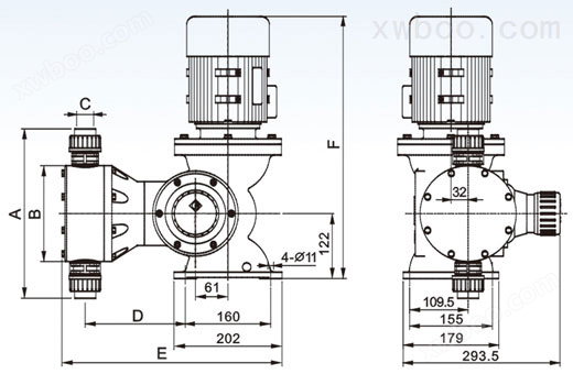 进口LB系列机械隔膜式计量泵(图1)