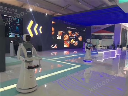 北京美团点评展厅迎宾讲解机器人