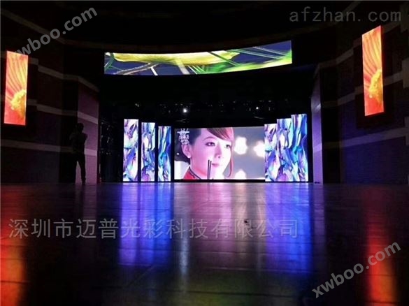P3P4P5礼堂舞台上背景led显示屏