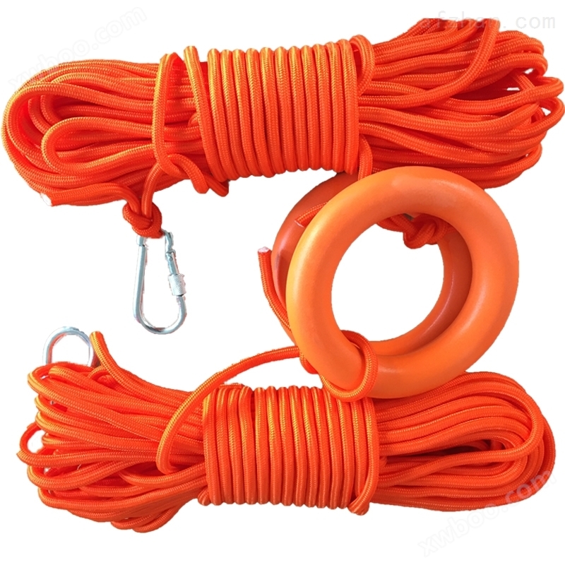 救生圈救生浮索水面漂浮安全绳带壳漂浮绳