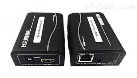 FS-HD2101E通过单根标准Cat6/6a/7网线发射或接收HDMI信号